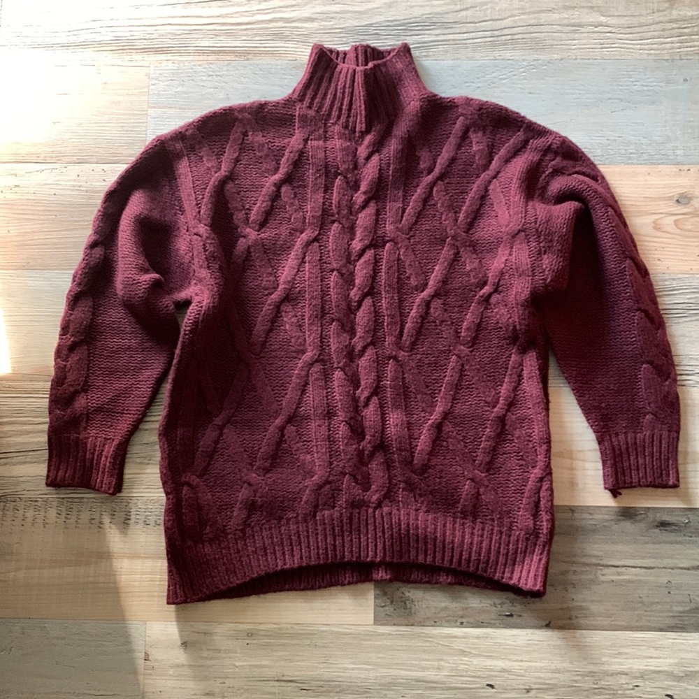 Express Mock Turtleneck Sweater- Size S